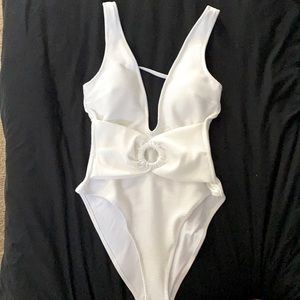 New white bathing suit